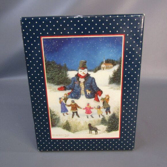 Lang and Wise Classic‎ Santa Claus Percy Christmas Snowman Linda Nelson Stocks - Picture 1 of 9